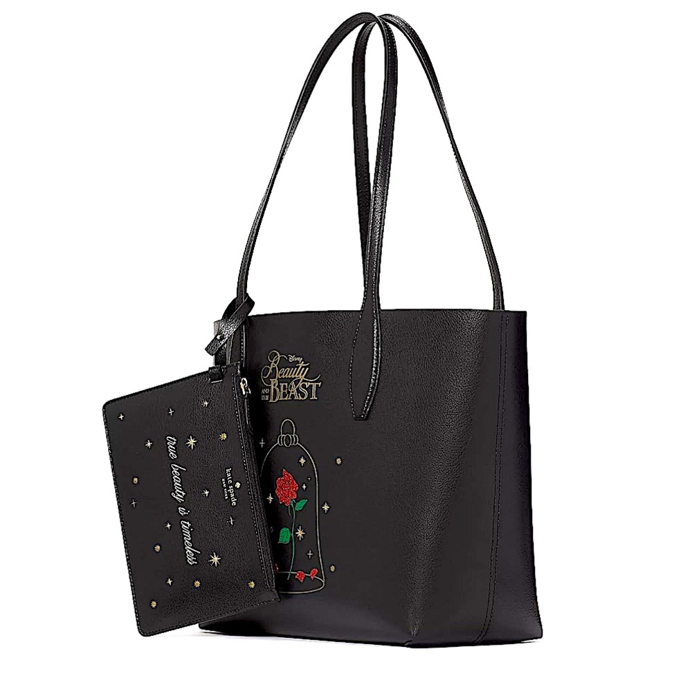 Kate Spade Disney Beauty and the Beast Reversible Tote and Pouch